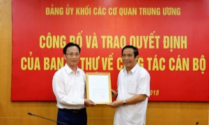 Triển khai quyết định của Ban Bí thư Trung ương Đảng về công tác cán bộ